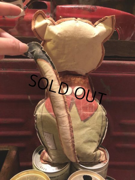 画像2: Vintage Kelloggs Oil Cloth Doll (T483) (2)