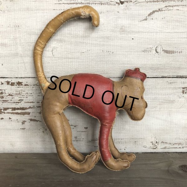 画像2: 20s Antique Gasoline Alley Comic Strip Character Oil Cloth Doll (T481) (2)