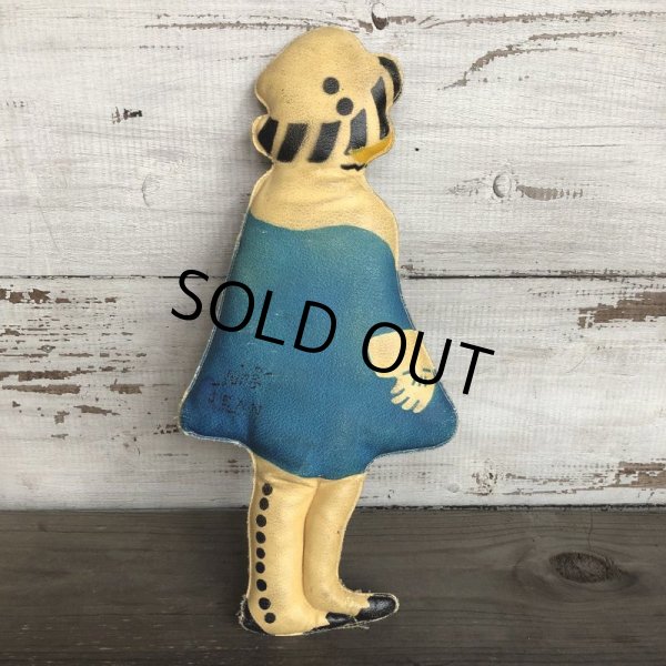 画像2: 20s Antique Gasoline Alley Comic Strip Character Oil Cloth Doll (T479) (2)