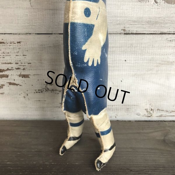 画像3: 20s Antique Gasoline Alley Comic Strip Character Oil Cloth Doll (T477) (3)