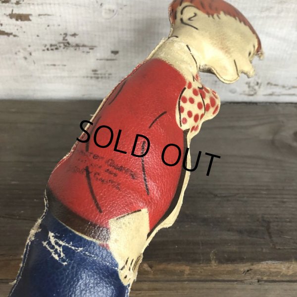 画像4: 20s Antique Gasoline Alley Comic Strip Character Oil Cloth Doll (T480) (4)