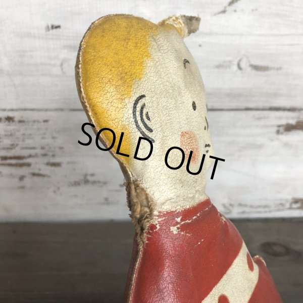 画像4: 20s Antique Gasoline Alley Comic Strip Character Oil Cloth Doll (T478) (4)