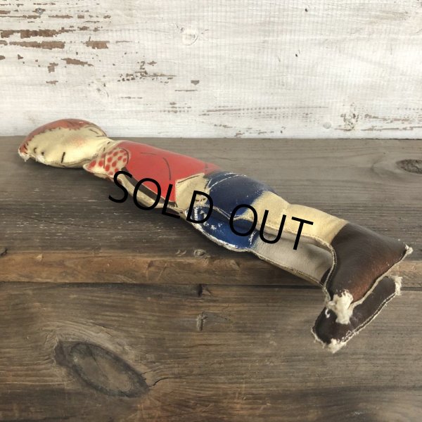 画像8: 20s Antique Gasoline Alley Comic Strip Character Oil Cloth Doll (T480) (8)