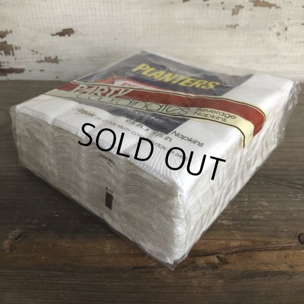 画像2: Vintage Planters Mr Peanut 54 Party Napkins (T490) (2)