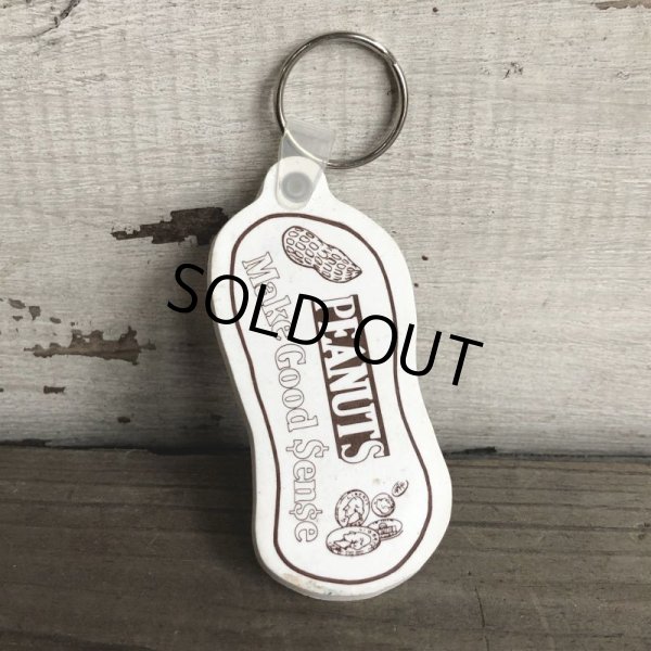 画像2: Vintage Planters Mr. Peanut Keychain Make Good Sense  (T503) (2)