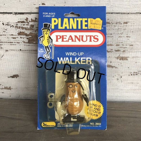 画像1: 80s Vintage Planters Mr Peanut Wind Up WALKER (T488) (1)