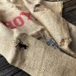 画像4: Vintage Planters Mr. Peanut Burlap Bag (T493) (4)