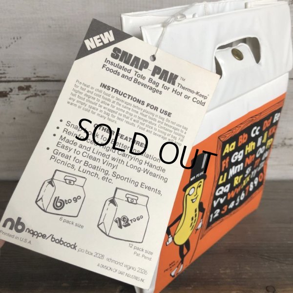 画像6: 70s Vintage Planters Mr Peanut Snap Pak Bag (T484) (6)