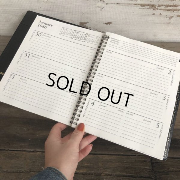 画像6: Vintage Planters Mr Peanut executive's Weekly Minder 1986 (T486) (6)