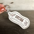 画像1: Vintage Planters Mr. Peanut Keychain Make Good Sense  (T503) (1)