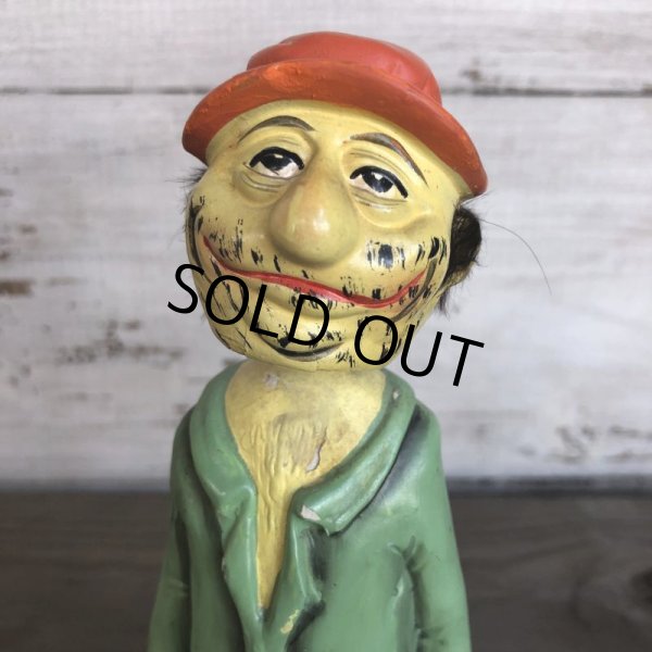 画像10: Vintage Hobo Ceramic Bobblehead Noder As is (T513) (10)