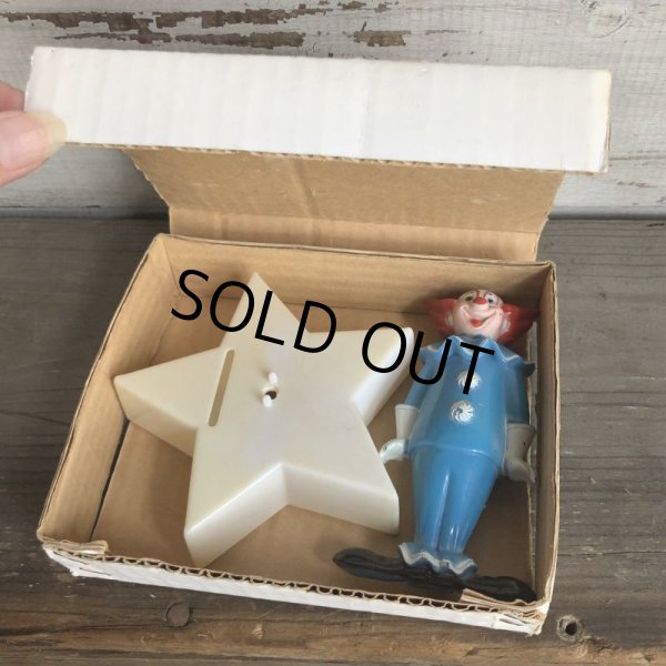 画像2: Vintage BOZO the Clown Money Bank W/BOX (T516) (2)