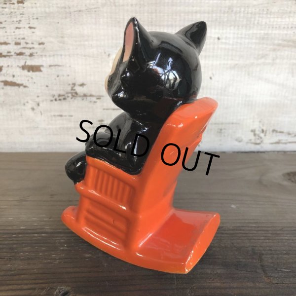 画像6: Vintage Ceramic Coin Bank CAT NAP Hologram Eyes (T514) (6)