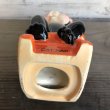 画像8: Vintage Ceramic Coin Bank CAT NAP Hologram Eyes (T514) (8)