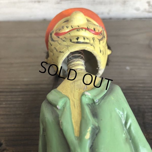 画像7: Vintage Hobo Ceramic Bobblehead Noder As is (T513) (7)