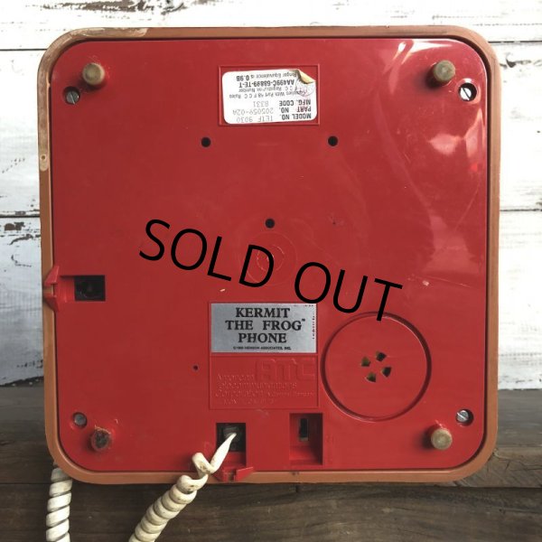 画像8: 80s Vintage Telephone Kermit (T537) (8)