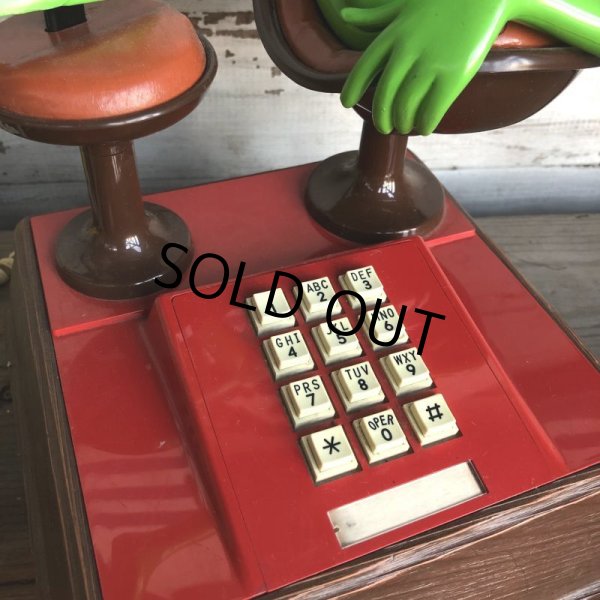 画像7: 80s Vintage Telephone Kermit (T537) (7)