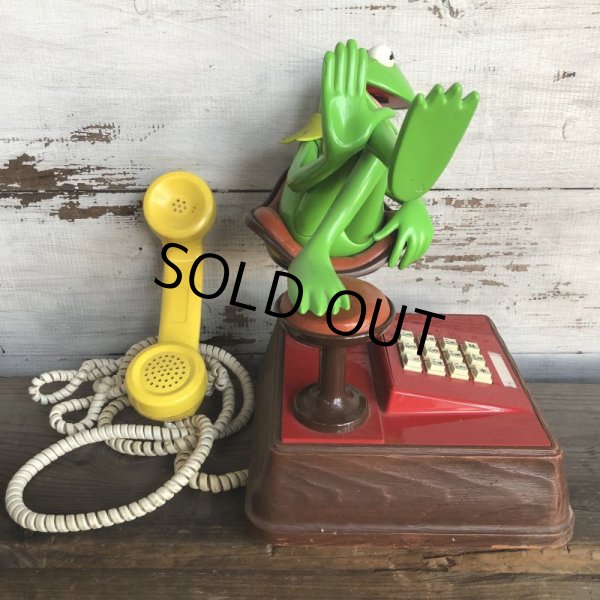 画像2: 80s Vintage Telephone Kermit (T537) (2)