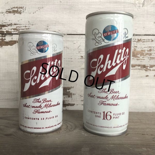 画像6: 70s Vintage Schlitz Beer Can 12oz (T540) (6)
