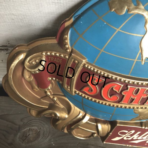 画像5: 70s Vintage Schlitz Beer Globe Sign (T542) (5)