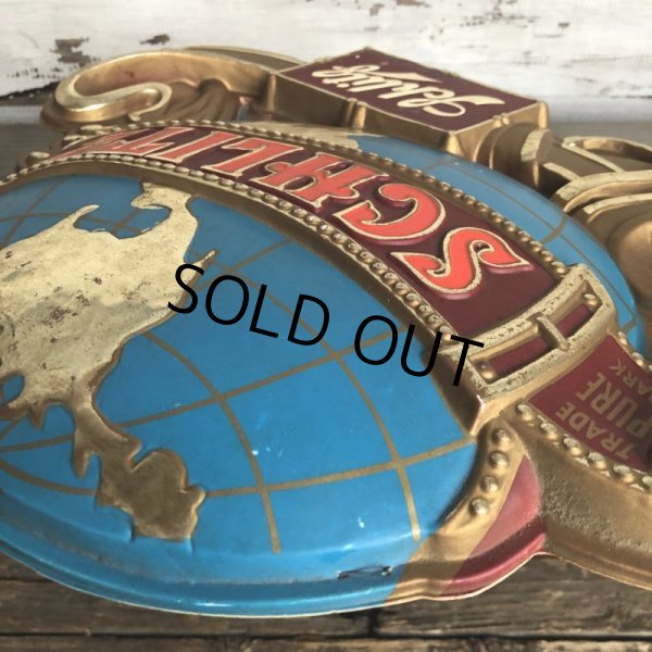画像8: 70s Vintage Schlitz Beer Globe Sign (T542) (8)