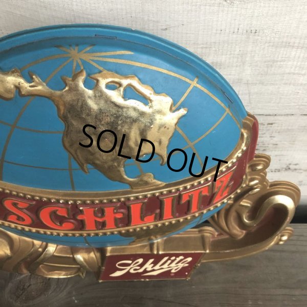 画像6: 70s Vintage Schlitz Beer Globe Sign (T542) (6)
