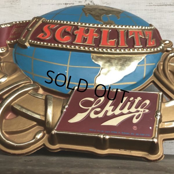 画像7: 70s Vintage Schlitz Beer Globe Sign (T542) (7)