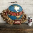 画像1: 70s Vintage Schlitz Beer Globe Sign (T542) (1)