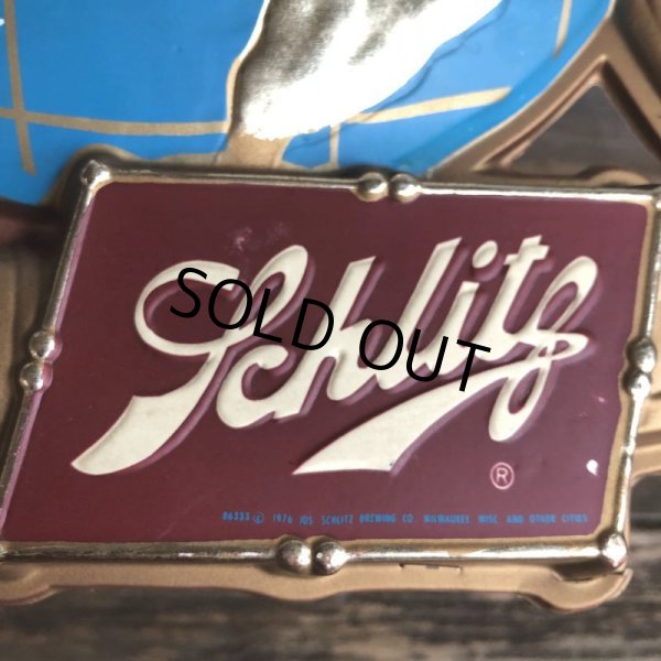画像3: 70s Vintage Schlitz Beer Globe Sign (T542) (3)