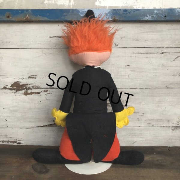 画像3: Vintage Ideal Hobo Clown Plush Doll 60cm (T543) (3)