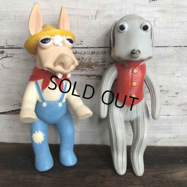 画像11: 60s Vintage Rubber Doll Lamb Chop Hush Puppy (T544) (11)