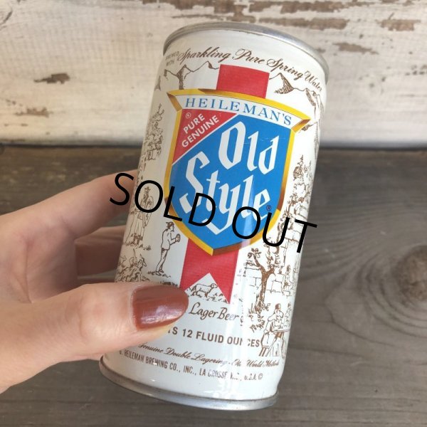 画像1: Vintage Beer Can Old Style (T580) (1)