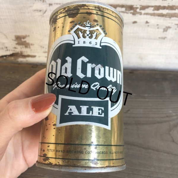 画像1: Vintage Beer Can Old Crown Ale (T576) (1)