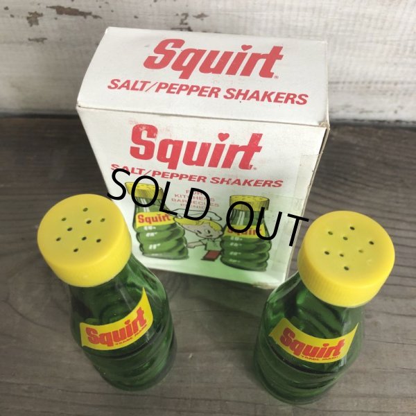 画像4: 70s Vintage Squirt Soda Salt & Pepper Shakers (T524)  (4)