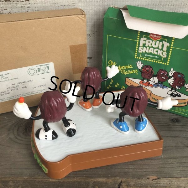 画像2: 80s Vintage The California Raisins Del Monte Fruit Snacks (T526)  (2)