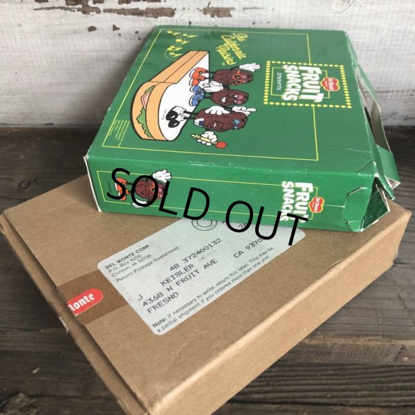 画像11: 80s Vintage The California Raisins Del Monte Fruit Snacks (T526)  (11)