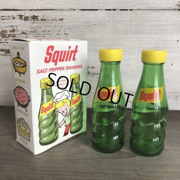 画像3: 70s Vintage Squirt Soda Salt & Pepper Shakers (T524)  (3)