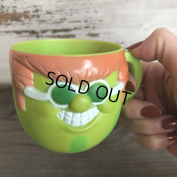 画像7: 70s Vintage Funny Face mug With It Watermelon (T511) (7)