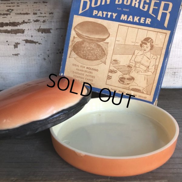 画像2: 70s Vintage BUN-BURGER PATTY MAKER W/Box (T530) (2)