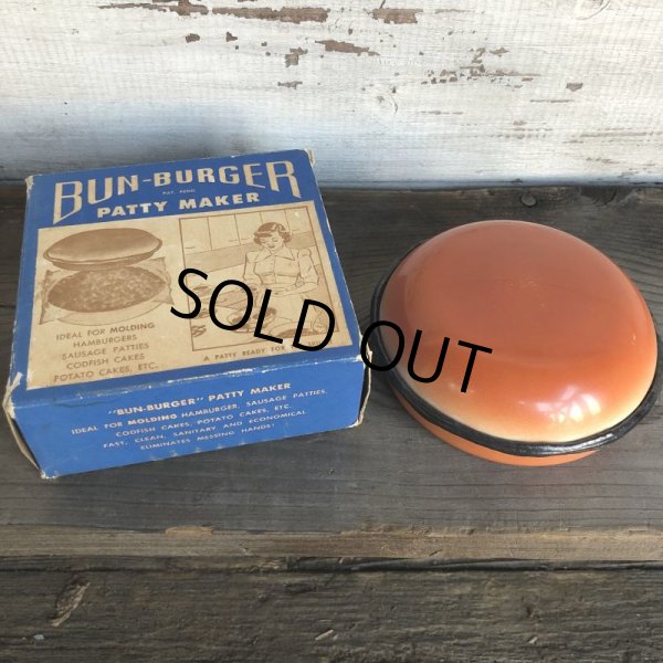 画像10: 70s Vintage BUN-BURGER PATTY MAKER W/Box (T530) (10)