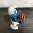 画像4: Vintage Hot Dog Smurf PVC (T527) (4)