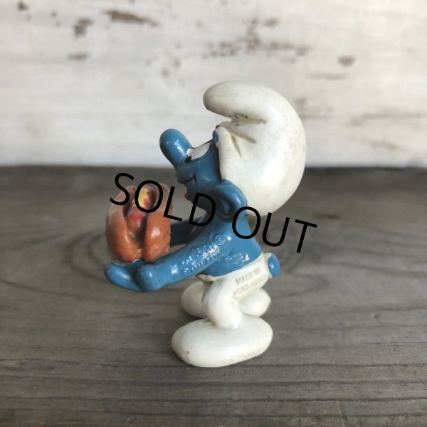 画像2: Vintage Hot Dog Smurf PVC (T527) (2)