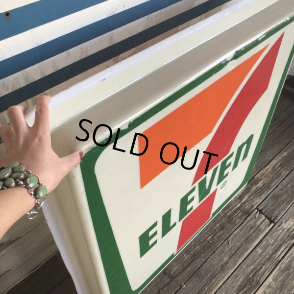 画像11: Vintage 7-ELEVEN Old Logo Store Sign (T531)  (11)