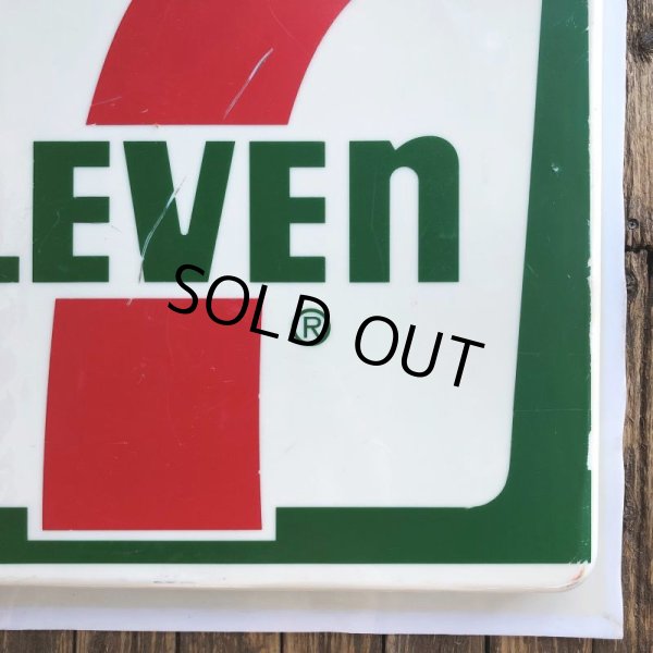 画像8: Vintage 7-ELEVEN Old Logo Store Sign (T531)  (8)