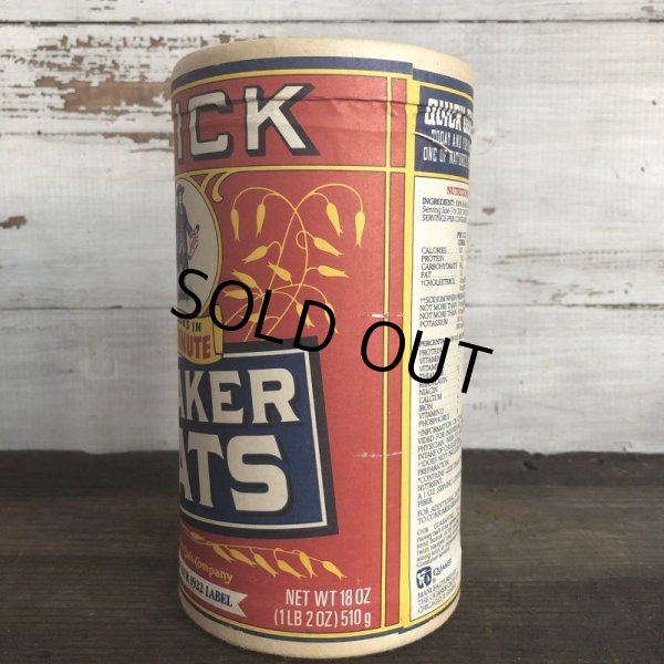 画像4: Vintage Quick Quaker Oats Cardboard Container (T542)  (4)
