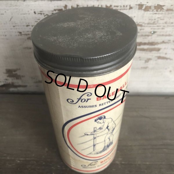 画像7: Vintage Cramer's Batter's Bag Rock Rosin Can (T541)  (7)