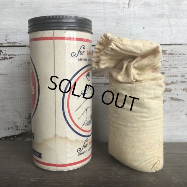 画像2: Vintage Cramer's Batter's Bag Rock Rosin Can (T541)  (2)