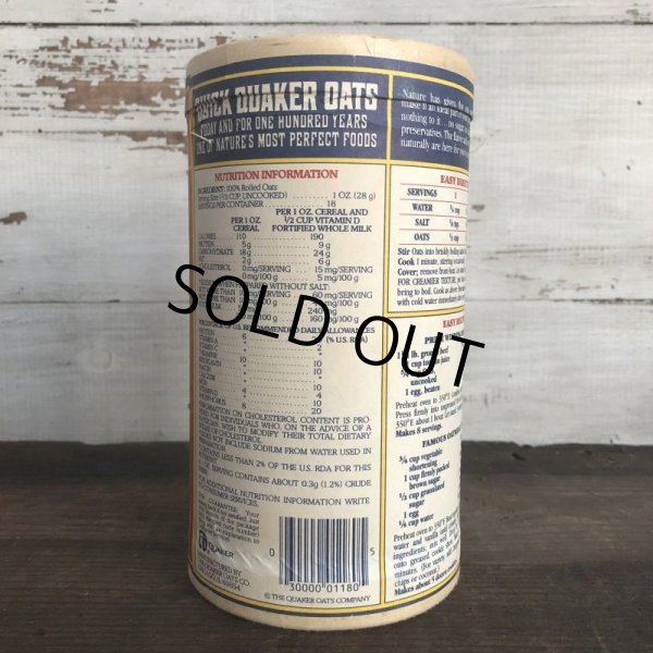 画像3: Vintage Quick Quaker Oats Cardboard Container (T542)  (3)