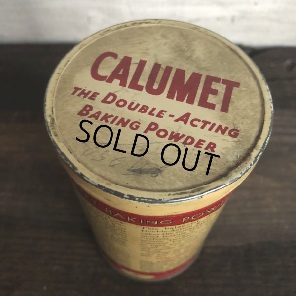 画像5: Vintage Calumet Baking Powder 1lb Can (T537)  (5)