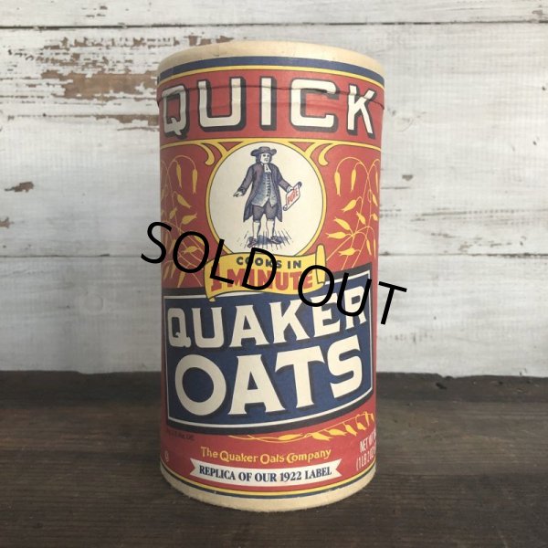 画像1: Vintage Quick Quaker Oats Cardboard Container (T542)  (1)
